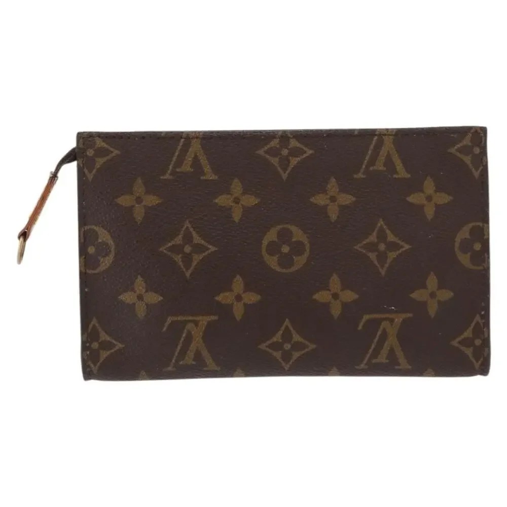 Louis Vuitton Monogram Bucket PM Accessory Pouch Brown